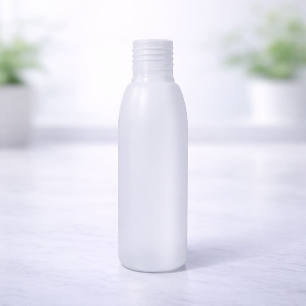 Wide-mouth cosmetic jar for creams and gels